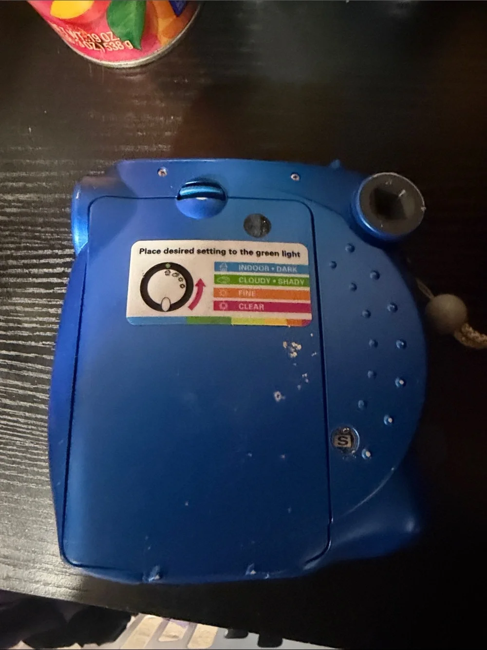 Polaroid 300 Instant Camera in Blue and Cream